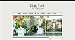 Desktop Screenshot of dianamarieblog.com